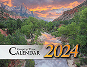 2024 The Gospel of Peace Scenic Appointment Calendar: With Monthly Gospel Verses