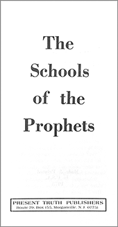 The Schools of the Prophets by James Lampden Harris